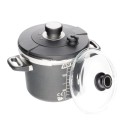 Szybkowar, aluminium, 24 cm/5,5 l, indukcyjny - AMT Gastroguss