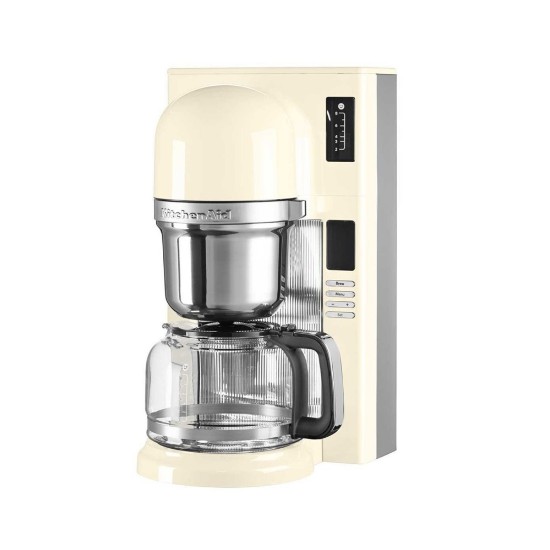 Programmable coffee maker, 1200 W, Almond Cream - KitchenAid