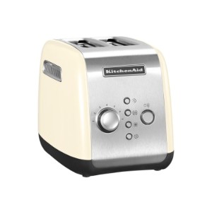 2 yuvalı ekmek kızartma makinesi, 1100W, Almond Cream - KitchenAid