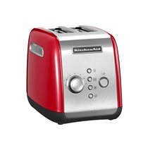 2-slot toaster, 1100W, Empire Red - KitchenAid