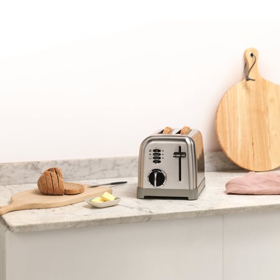 Toaster with 2 slots, 900 W, "Silver" - Cuisinart
