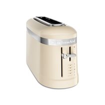 1-slot toaster from the "Design" range, "Almond Cream" color - KitchenAid brand