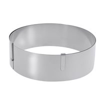 Expandable tart mold, 16 - 36 cm - "de Buyer" brand