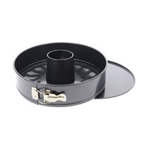 Round mold for preparing savarins, 27.5 cm - "de Buyer" brand