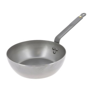 Sauteuse profonde, acier, 28cm, "Mineral B" - de Buyer