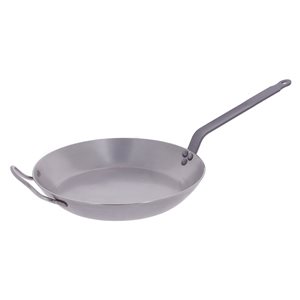 "CARBONE PLUS" frying pan, 32 cm , carbon steel - "de Buyer" brand