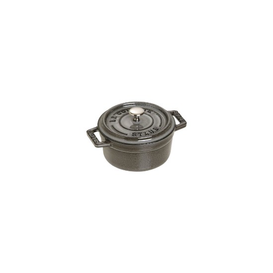 Κατσαρόλα Mini-Cocotte, μαντεμένιο, 10cm/0.25L, Graphite Grey - Staub