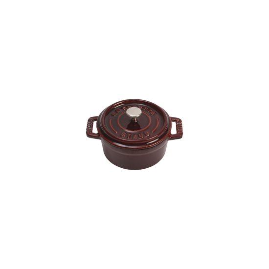 Mini-Cocotte lonac za kuhanje, lijevano željezo, 10cm/0,25L, Grenadine - Staub