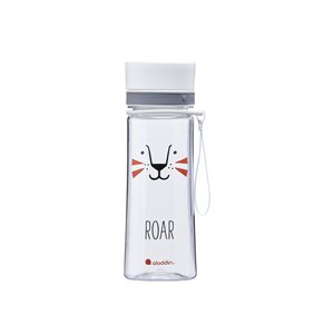 350 ml Aveo plastic bottle, lion pattern, White - Aladdin 