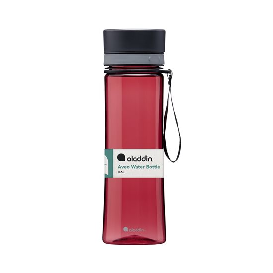  600 ml-es Aveo műanyag flakon, Cherry Red - Aladdin