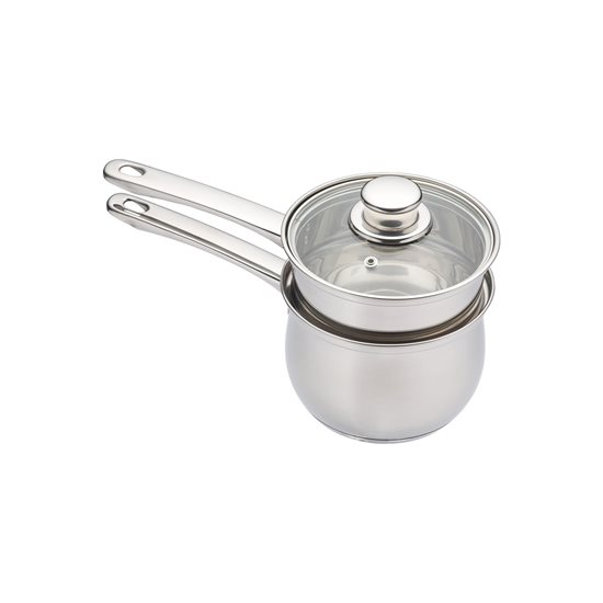 Set bain-marie, stainless steel, 16 cm - Kitchen Craft