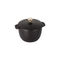 Cocotte cooking pot for rice 16 cm/1,75 l, <<Black>> - Staub 