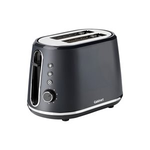 Toaster with 2 slots, 900 W, "Charcoal Grey" - Cuisinart