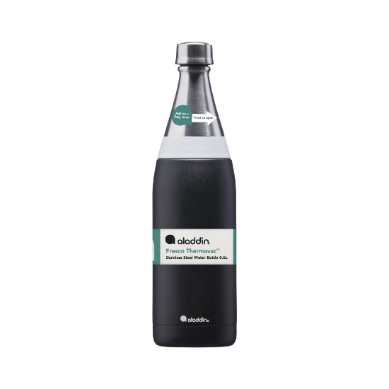 Fresco Thermavac buteliukas 600 ml, nerūdijantis plienas, Lava Black spalva - Aladdin prekės ženklas