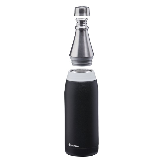 Fresco Thermavac bottle 600 ml, stainless steel, Lava Black color - Aladdin brand