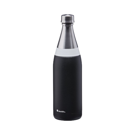 Μπουκάλι Fresco Thermavac 600 ml, από ανοξείδωτο ατσάλι, χρώμα Lava Black - μάρκας Aladdin