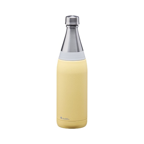 Butelka ze stali nierdzewnej "Fresco Thermavac" 600 ml, Lemon Yellow - Aladdin