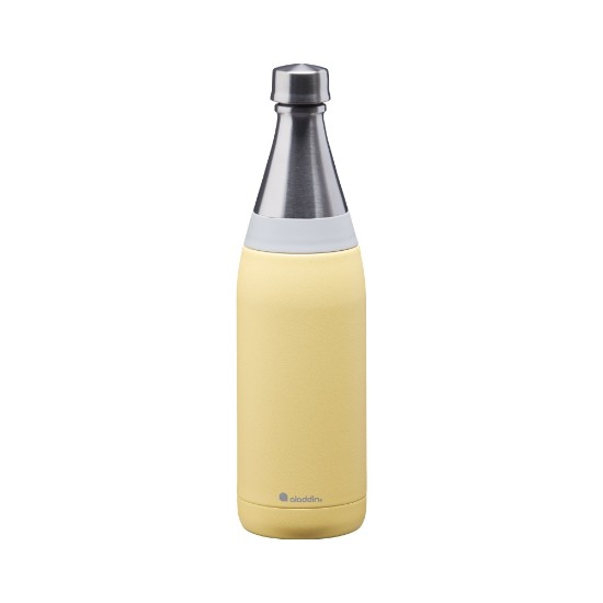 "Fresco Thermavac" nerūsējošā tērauda pudele 600 ml, Lemon - Yellow - Aladdin