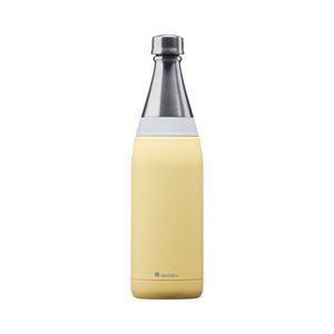 "Fresco Thermavac" stainless steel bottle, 600 ml, Lemon - Yellow - Aladdin