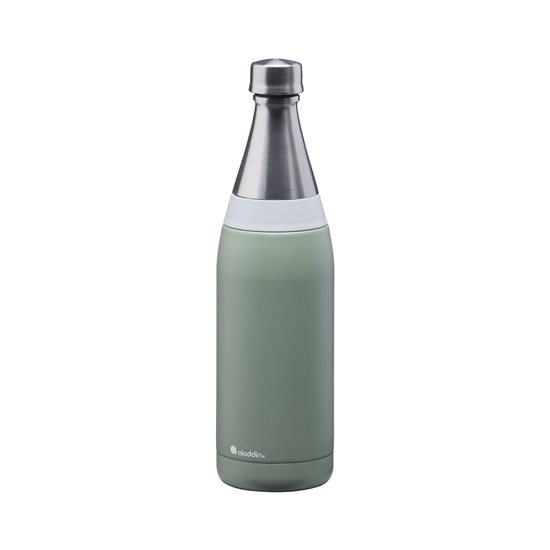 Stainless steel Fresco Thermavac bottle 600 ml, Sage Green - Aladdin