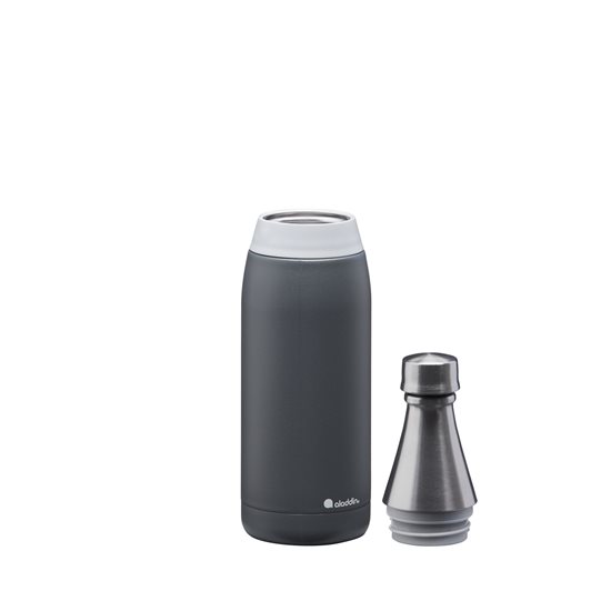 "Fresco Thermavac" stainless steel bottle 600 ml, <<Slate Gray>> - Aladdin