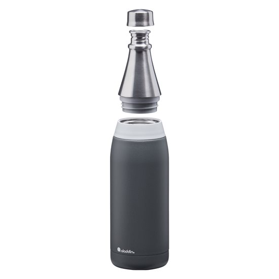 "Fresco Thermavac" stainless steel bottle 600 ml, <<Slate Gray>> - Aladdin