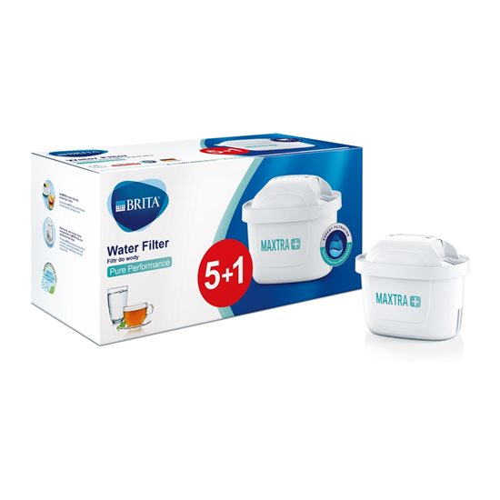 5+1 "BRITA Pure Performance MAXTRA+" filtrite komplekt