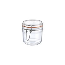 Jar, 340 ml, diameter 10 cm, glass - Borgonovo