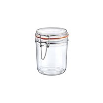 Jar, 500 ml, diameter 10 cm, glass - Borgonovo
