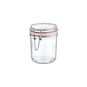 Terrine jar, glass, 500ml, "Hermetic" - Borgonovo
