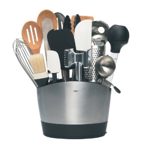 Virtuvės indų laikiklis, 21 x 12 x 16 cm, nerūdijantis plienas - OXO