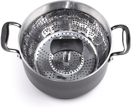 Buharlı pişirme sepeti, paslanmaz çelik, 18-28 cm - OXO