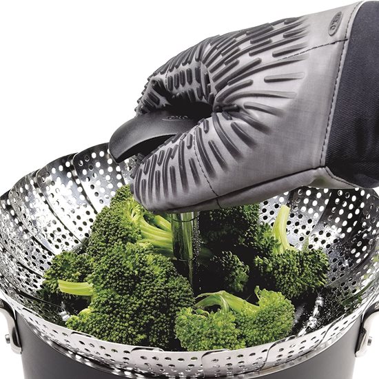 Steam cooking basket, stainless steel, 18-28 cm - OXO