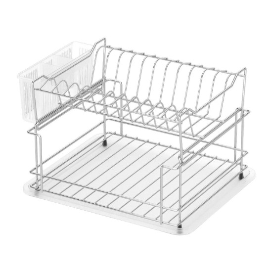 Droogrek voor servies en bestek, 37 x 30 x 24 cm - Tekno-tel