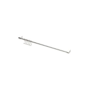 Kitchen utensil rail, with hooks, 60 cm - Tekno-tel