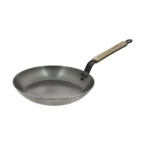 Frying pan, steel, 28cm, "Mineral B Bois" - de Buyer