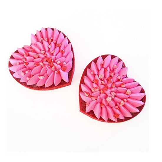 Pjaustymo forma biskvitui, širdelės formos 16 cm - "de Buyer" prekės ženklas
