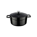 Casserole, Fonte, 20 Cm, Gamme "Folk", Noire - Marque Lava-image