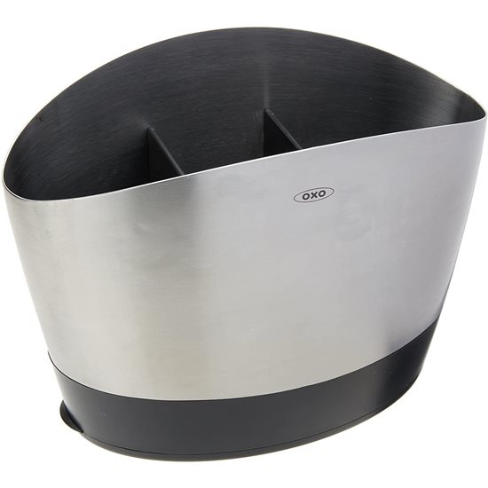 Kitchen utensil holder, 21 x 12 x 16 cm, stainless steel - OXO