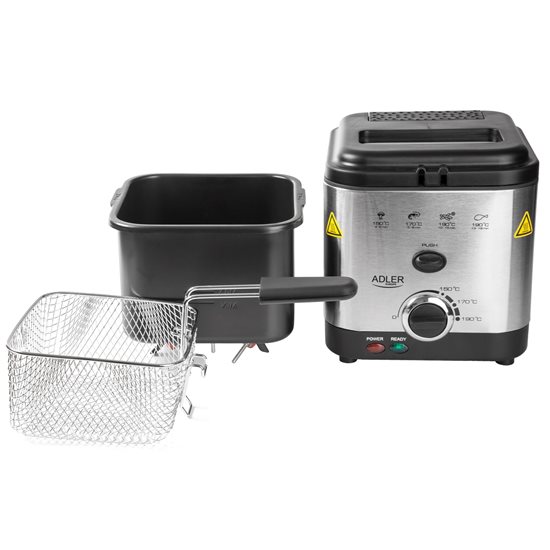 Deep fryer, 1.5 L, 900 W - ADLER