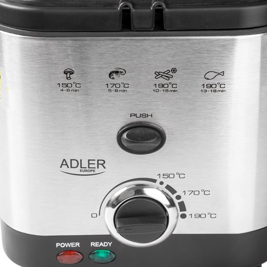 Fritter, 1,5 L, 900 W - ADLER