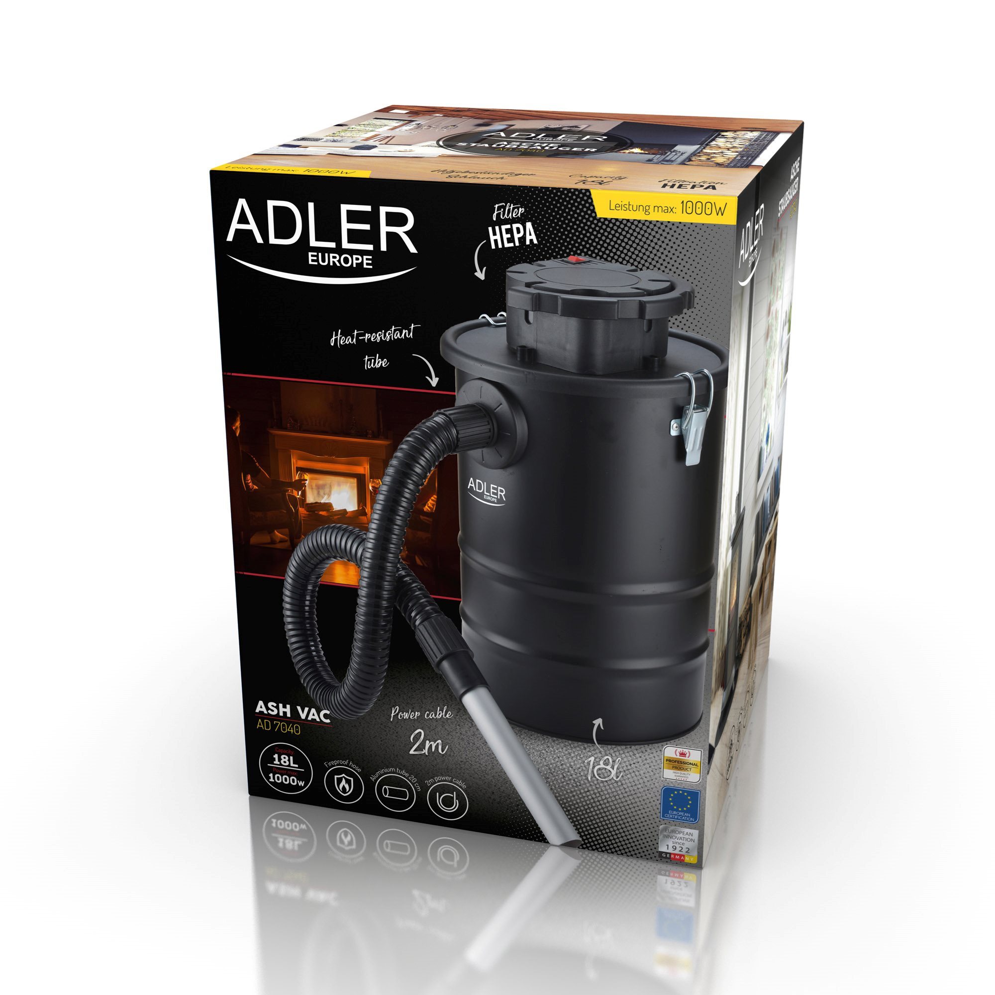 Adler AD7035.1 Filtro Aire Repuesto para Aspirador Cenizas AD7035