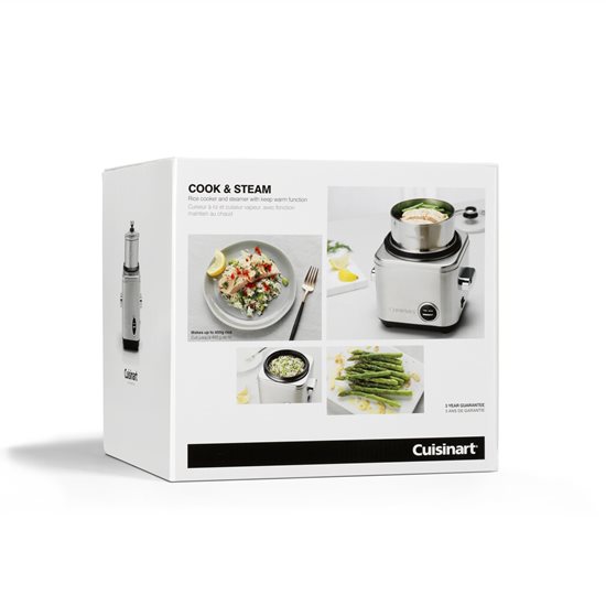 Panela de cozimento elétrica para arroz, 500 W - Cuisinart