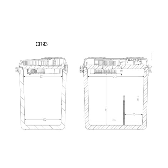 Portable cooler, 32 L - Camry