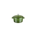 Casserole, Gamme "Folk", Fonte, 10 Cm, Verte - Marque Lava-image