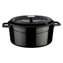 Casserole, Fonte, 32 Cm, Gamme "Trendy", Noire - Marque Lava-image