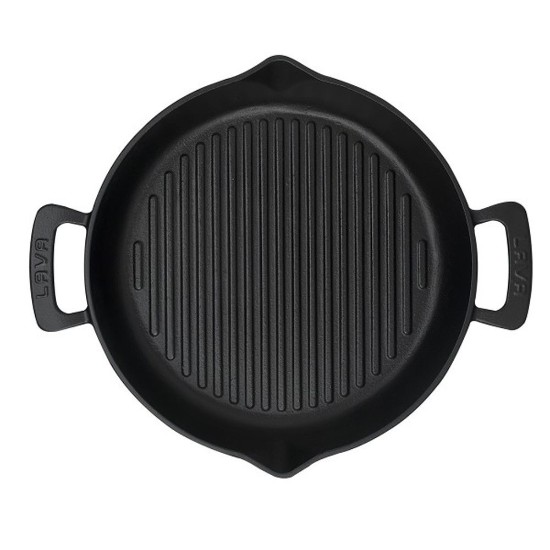 Grill pan, 32 cm / 3.3 l, cast iron - LAVA brand