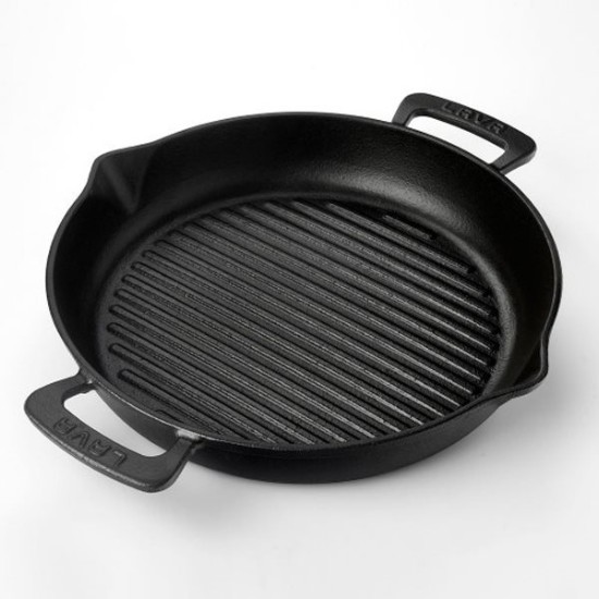 Grill pan, 32 cm / 3.3 l, cast iron - LAVA brand