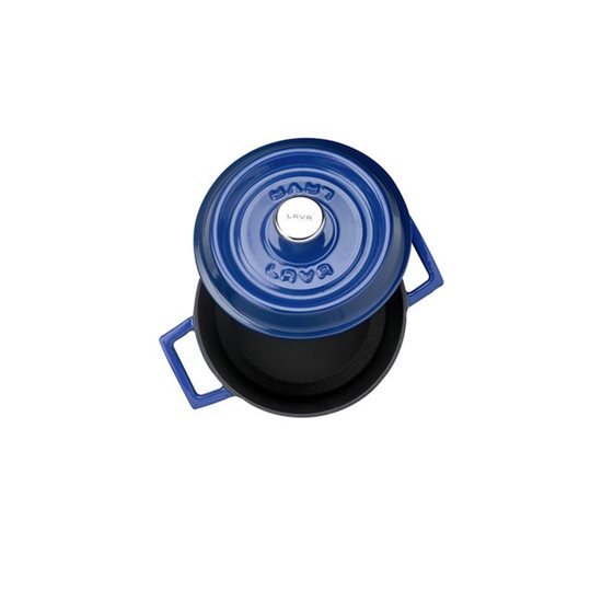 Saucepan, firxa "Trendy", ħadid fondut, 14 cm, blu - marka LAVA