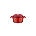 Minikattila, valurauta, 12 cm/0,53L, Trendikäs, punainen - LAVA